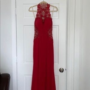 Red dress, only worn once